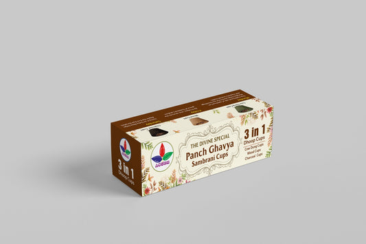 3 cups Panchaghrya sambrani